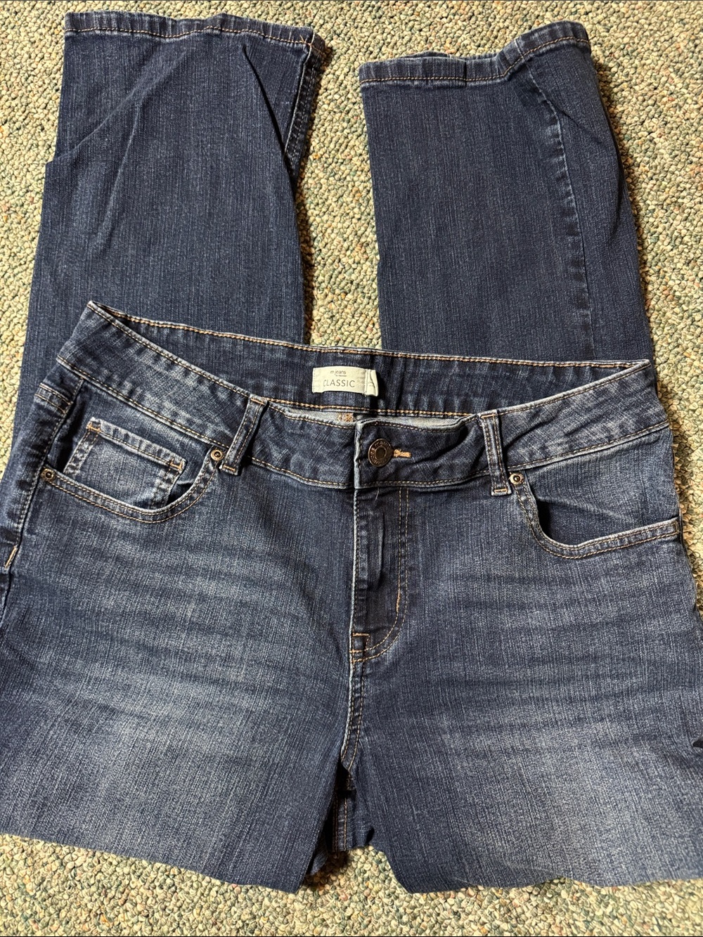 Maurices Dark Blue Bootcut Jeans